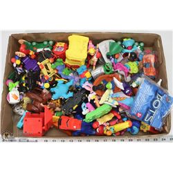 FLAT OF MCDONALDS COLLECTION TOYS.