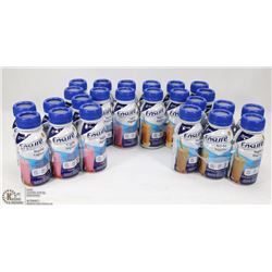 CASE OF ENSURE ASSORTED MEAL SUPPLEMENTS