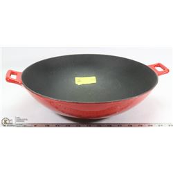 CAST IRON WOK
