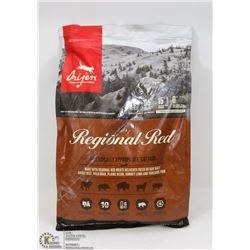 BAG OF ORIJEN REGIONAL RED CAT FOOD 5.4KG (12LB)