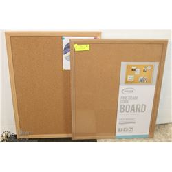 LOT OF TWO CORK BOARDS