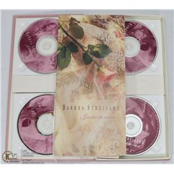 BARBRA STREISAND 4 DISC COLLECTORS SET WITH