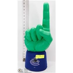 LARGE VANCOUVER CANUCKS #1 FOAM HAND
