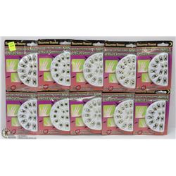 BUNDLE OF GLOW IN THE DARK NAILS