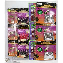 BUNDLE OF ASSORTED HALLOWEEN ACCESSORIES