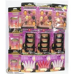 BUNDLE OF ASSORTED HALLOWEEN ACCESSORIES