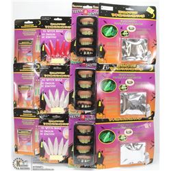 BUNDLE OF ASSORTED HALLOWEEN ACCESSORIES
