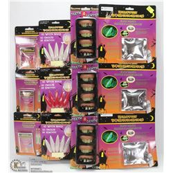 BUNDLE OF ASSORTED HALLOWEEN ACCESSORIES