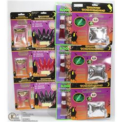 BUNDLE OF ASSORTED HALLOWEEN ACCESSORIES