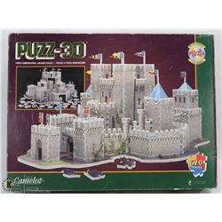 NEW 3-D CAMELOT JIGSAW PUZZLE -