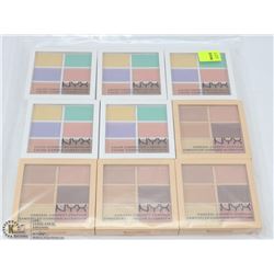 BAG OF ASSORTED NYX COSMETICS