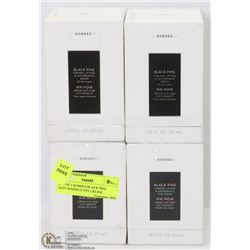 LOT OF 4 KORRES BLACK PINE ANTI-WRINKLE EYE CREAM