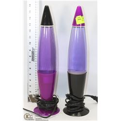 PAIR OF LAVA LAMPS