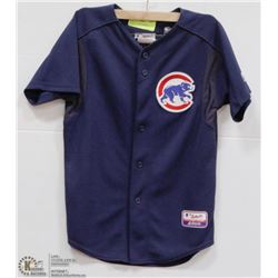CUBS YOUTH SIZE MEDIUM JERSEY "WOOD"