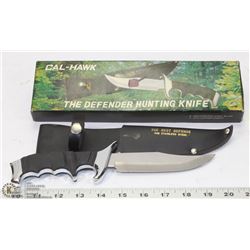 NEW CAL-HAWK DEFENDER HUNTING KNIFE.