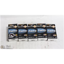LOT OF 5 THRIVE NICOTINE GUM 36PCS EACH