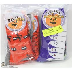 6PK LADIES HALLOWEEN SOCKS