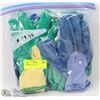 Image 1 : 4PK GARDEN GLOVES