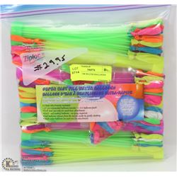 PACK OF 296 WATER BALLOONS