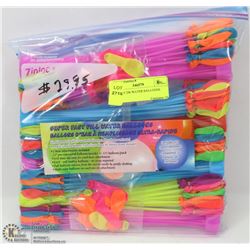 PACK OF 296 WATER BALLOONS