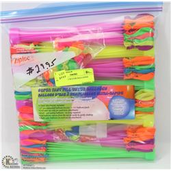 PACK OF 296 WATER BALLOONS
