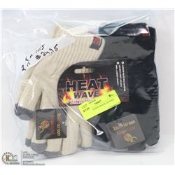 2PK LADIES HEATWAVE GLOVES