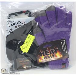 2PK LADIES HEATWAVE GLOVES