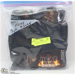 2PK MENS HEATWAVE GLOVES