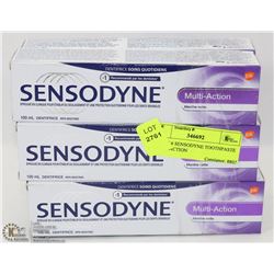LOT OF 6 SENSODYNE TOOTHPASTE -MULTIACTION