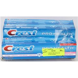 LOT OF 5 CREST PRO HEALTH SENSITIVE & ENAMEL