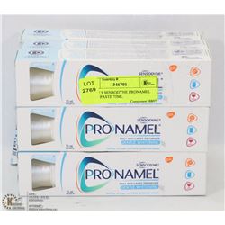LOT OF 9 SENSODYNE PRONAMEL TOOTHPASTE 75ML