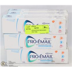 LOT OF 9 SENSODYNE PRONAMEL TOOTHPASTE 75ML