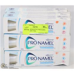 LOT OF 9 SENSODYNE PRONAMEL TOOTHPASTE 75ML