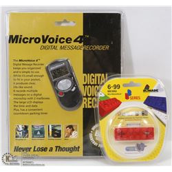 SEALED MICROVOICE 4 DIGITAL MESSAGE