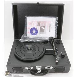 SYLVANIA SUITCASE TURNTABLE WITH DIRECT ENCODING