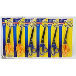 6 PAIRS OF SCISSORS