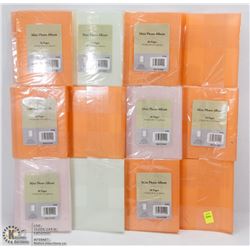 12 MINI PHOTO ALBUMS