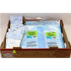 FLAT OF RELIGIOUS THEME TABLE CLOTHS AND CARDS