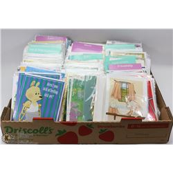 FLAT OF ASSORTED GREETING CARDS