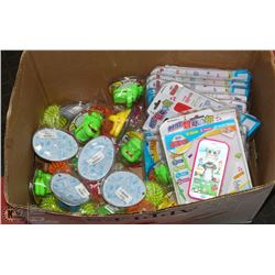 BOX OF KIDS TOYS