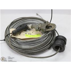 130' -3/16 CABLE WITH SALA SAFETY HOOK