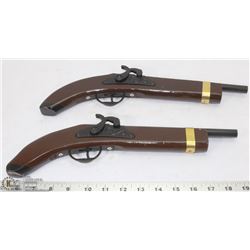 TWO PARRIS MFTG. REPLICA KENTUCKY PISTOLS
