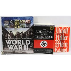 WW II RELATED BOOKS.