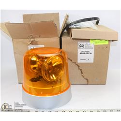 LOT OF TWO 12 VOLT BEACON LIGHTS