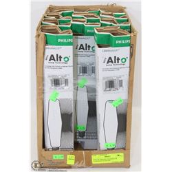 BOX OF PHILIPS CERAMALUX C250S50/ALTO BULBS.