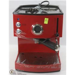 MORPHY RICHARDS RED ESPRESSO MACHINE