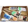 Image 1 : FLAT OF NEW PAINT BRUSHES & ROLLERS