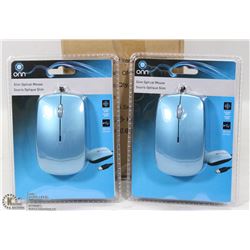 PAIR OF NEW USB MICE
