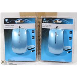 PAIR OF NEW USB MICE
