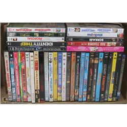 35 PLUS DVD'S & BLU-RAY MOVIE COLLECTION